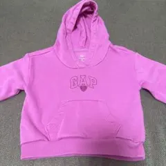 GAP フード付きトレーナー 12-18ヶ月 ピンク
