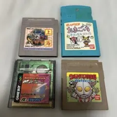 ゲームボーイ ソフト 4本セット 動作確認済み