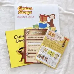 ◆１点限り おさるのジョージ 体験キット ご褒美くじ バインダー お手伝い
