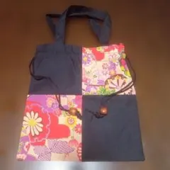 和柄　巾着　バッグ