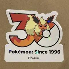 韓国 ポケモン 30周年 ロゴ ステッカー ブースター 韓国限定 ポケモン30周年ステッカー ブースター - メルカリ