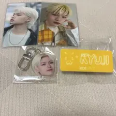 KO1KEYZ RYUJI 杉山竜司 トレカ 顔キーホルダー ネームプレート