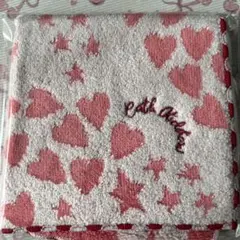 Cath Kidston ハートと星のタオルハンカチ