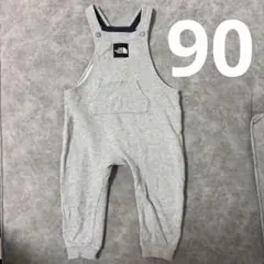 ノースフェイス グレー 90 サロペット