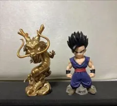 ドラゴンボールアドバージ 15 アルティメット悟飯 孫悟飯 黄金神龍 フィギュア