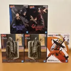 NARUTO ナルト フィギュアセット ナルト サスケ イタチ マダラ 柱間