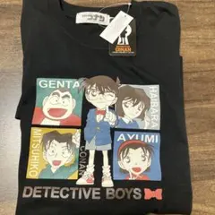 名探偵コナン 少年探偵団 Tシャツ ブラック Mサイズ