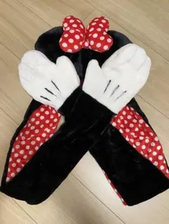 【値下げ】Disneyミニーマウス マフラーキャップ ファンキャップ