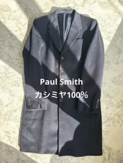ポールスミス☆チェスターコート カシミヤ100%M