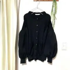 AMERICAN HOLIC ブラックカーディガン L
