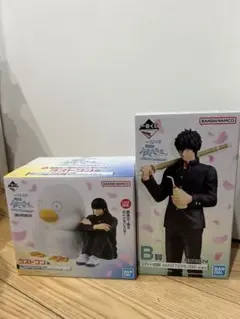 一番くじ　銀魂　銀八先生　Ｂ賞 土方十四郎　ラストワン賞 桂＆エリザベス　セット