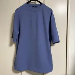 SHIPS ライトブルー 半袖Tシャツ