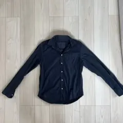 Frank & Eileen 長袖シャツ ネイビーのサムネイル