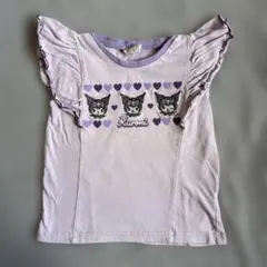 クロミ フリル袖 Tシャツ 100cm