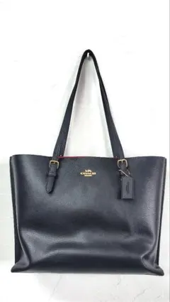 COACH 黒 レザートートバッグ M2040 - メルカリ