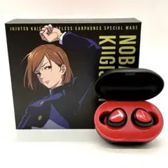 【限定品×新品級】釘崎野薔薇 呪術廻戦 ワイヤレスイヤホン 人気アニメ TVアニメ『呪術廻戦』コラボモデル / TRUE WIRELESS STEREO