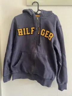 TOMMY HILFIGER ネイビー パーカー XS
