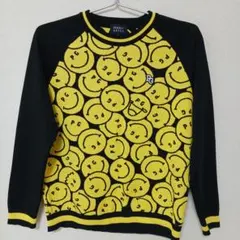 美品⁂PEARLY GATES スマイリーフェイスセーター サイズ1