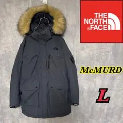 ノースフェイス マクマード ロングダウン ダウンジャケット レディースL グレー