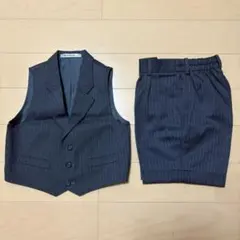 オリバーハウス キッズ フォーマル ベスト & ショートパンツ セットアップ