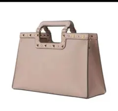 DIANA ダイアナ ゴウヒスムース バッグ ピンク スタッズ