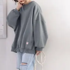 classicalelf JaVa ガゼット スウェット XL ダスティブルー