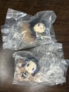 一番くじ　鬼滅の刃　ちょこのっこフィギュア 冨岡義勇・胡蝶しのぶ