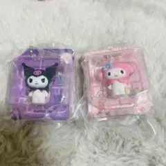 サンリオ パッケージミニチュアチャーム マイメロ クロミ ガチャ