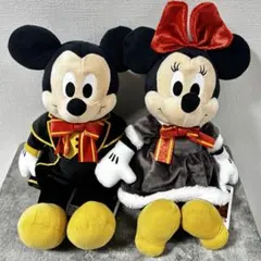 【Disney/ディズニー】ミッキー＆ミニーBIGぬいぐるみ/2体セット