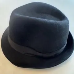 黒のフェルトハット 2oz