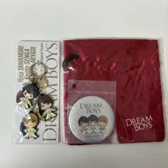 【新品未使用】DREAM BOYS キーホルダー・缶ミラー＆巾着セット