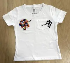グラニフ ぞうのエルマー 刺繍 半袖 Tシャツ 100のサムネイル