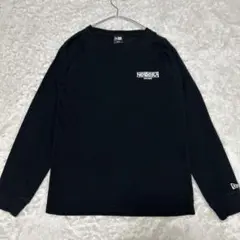 大人気 ニューエラ 長袖 Tシャツ ロンT 黒 バックプリント Sのサムネイル