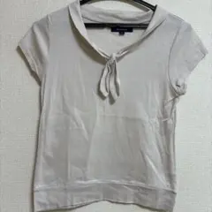 Hampstead ベージュ リボン付きTシャツ 38のサムネイル