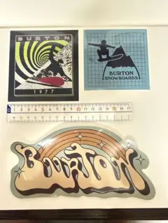 BURTON ステッカー 3枚セットのサムネイル