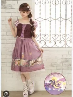 Secret Honey ディズニーラプンツェルワンピース