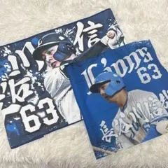 埼玉西武ライオンズ 長谷川信哉 タオル フラッグセット
