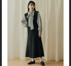 センスオブアーバンリサーチ☆ストレッチ☆マーメイドジャンパースカート