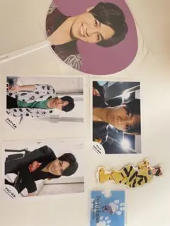 松田元太　TravisJapan アクスタ　ミニうちわ　公式写真