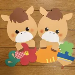 壁面飾り　お正月2026✩︎⡱ うま