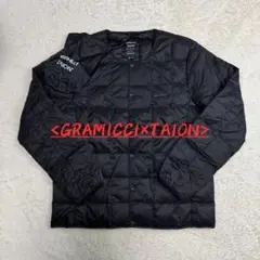 ＜GRAMICCI×TAION＞インナー ダウンジャケット　ブラック　保存袋 GRAMICCI (グラミチ) TAION/GRAMICCI INNER DOWN JACKET / タイオン