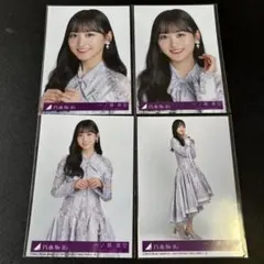 乃木坂46 一ノ瀬美空 ネーブルオレンジ 封入 生写真 4枚 コンプ