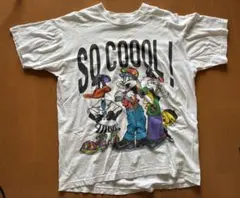 USA製】Vintage90sプリント キャラクターTシャツ シングル 緑XL - メルカリ