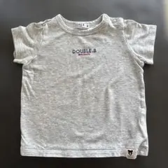 【美品】ミキハウス ダブルビー Tシャツ 半袖 90