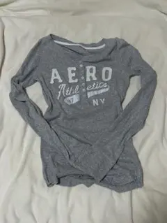 AERO Athletics 長袖 ヘンリーネック カットソー