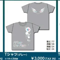After the Rain　アフターザレイン　サイン入りTシャツ 2025年最新】after the rain tシャツの人気アイテム - メルカリ