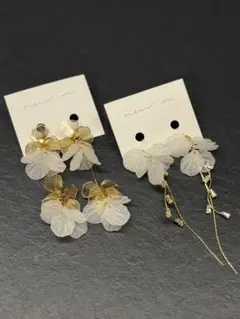 【美品】New.n イヤリング　2個セット