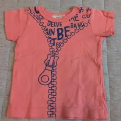 Ampersand 半袖Tシャツ 90cm ピンク ジッププリント　女の子男の子のサムネイル
