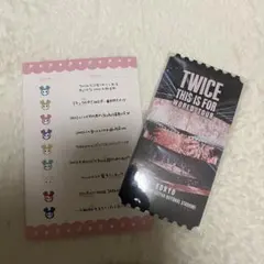 TWICE THIS IS FOR 国立 FC 特典 ピクチャーチケット メセカ
