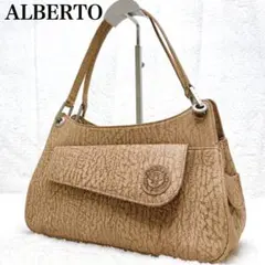 ALBERTO アルベルト ワンショルダー バッグ 象柄 エレファント 希少 